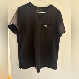 Women’s Black Catarina One Pocket Scrub Top
